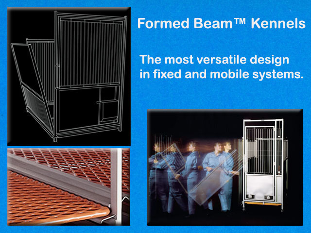 formed beam kennels