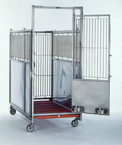 mobile kennel front view