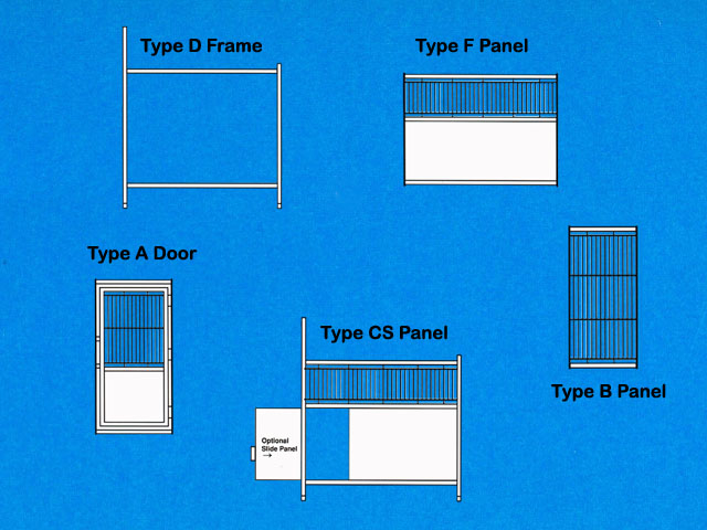 modular kennel panel options