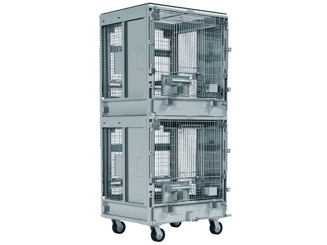 modular primate cage unit