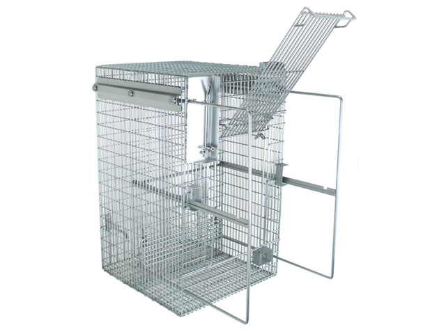 primate inhalation cage