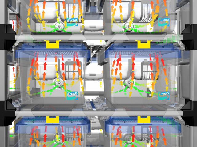 RAIR ISO IVC System airflow